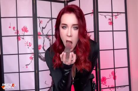 Рыженькая Черная вдова согласна на анальный трах