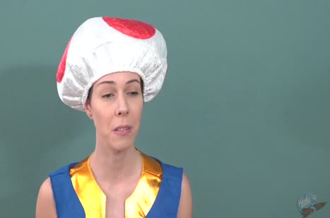 Марио крепко посадил на кукан грудастую принцессу