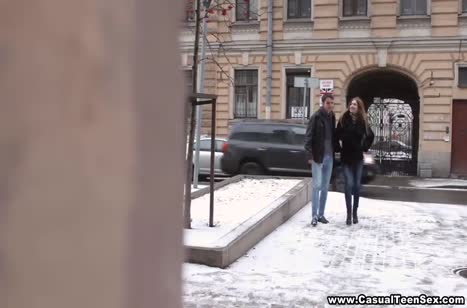 Гламурная русская девушка не смогла отказать пикаперу